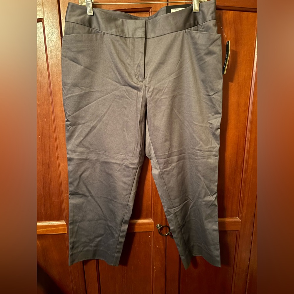 Worthington Grey Cropped Pants #1691